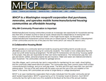 Tablet Screenshot of mhcp-wa.org